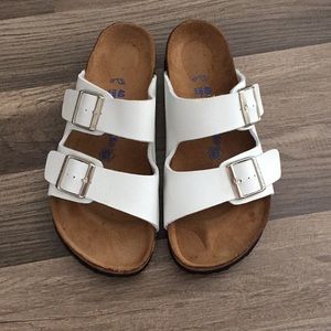 White Birkenstocks